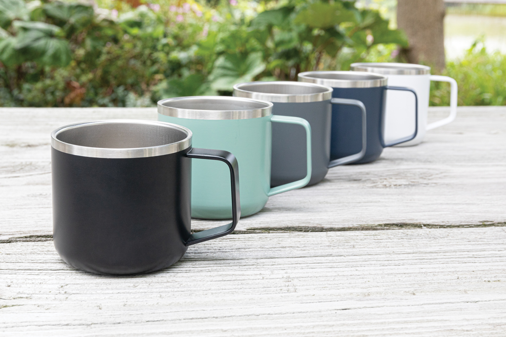 Stainless-Steel Camping-Tasse