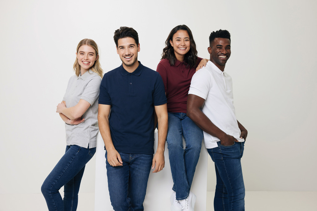 IQONIQ Yosemite Piqué-Poloshirt aus recycelter Baumwolle IQONIQ Yosemite Piqué-Poloshirt aus recycelter Baumwolle