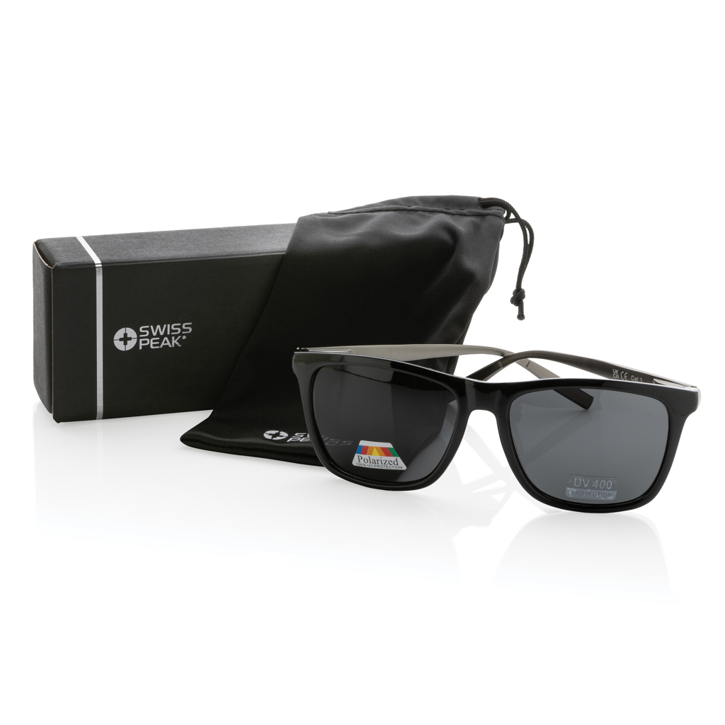 Swiss Peak polarisierte Sonnenbrille aus RCS Kunststoff