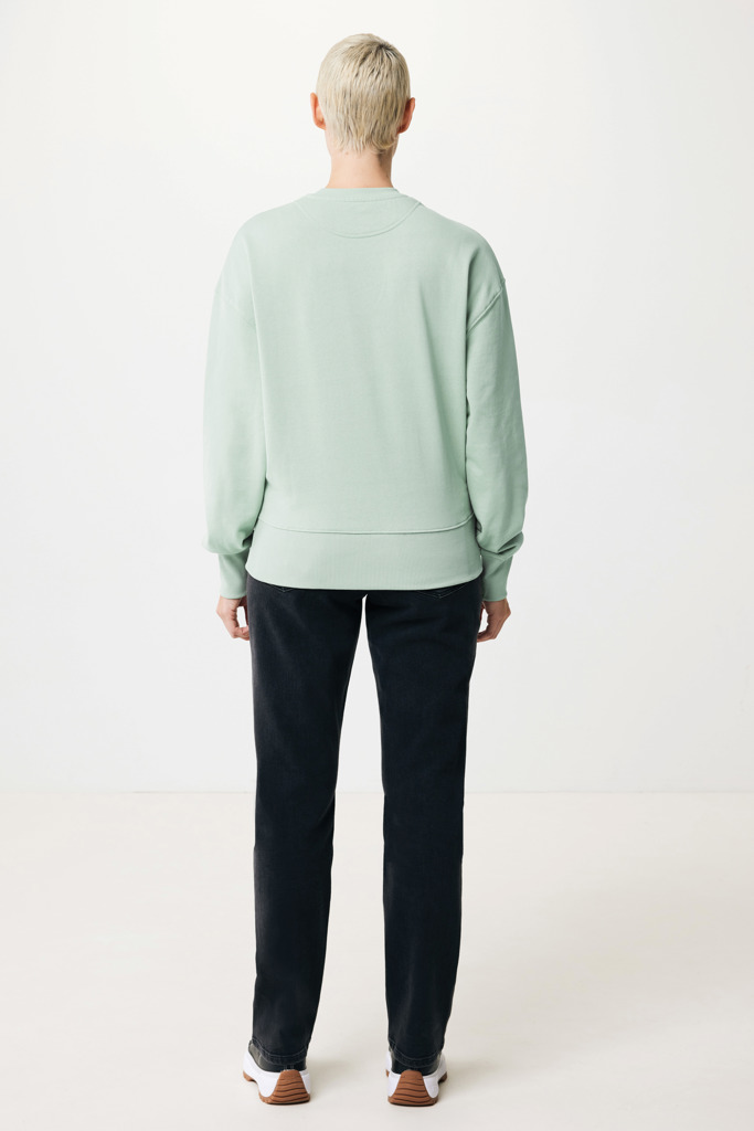 IQONIQ Kruger Relax-Rundhals-Sweater aus recycelt. Baumwolle