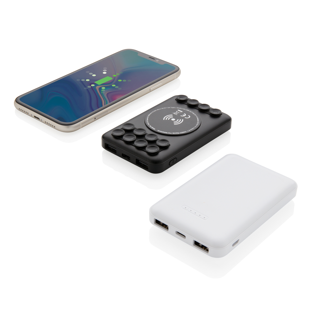 5.000 mAh Wireless Charging Pocket Powerbank 5.000 mAh Wireless Charging Pocket Powerbank