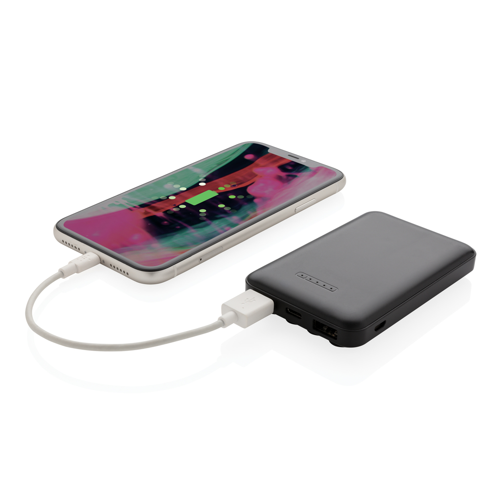 5.000 mAh Wireless Charging Pocket Powerbank 5.000 mAh Wireless Charging Pocket Powerbank
