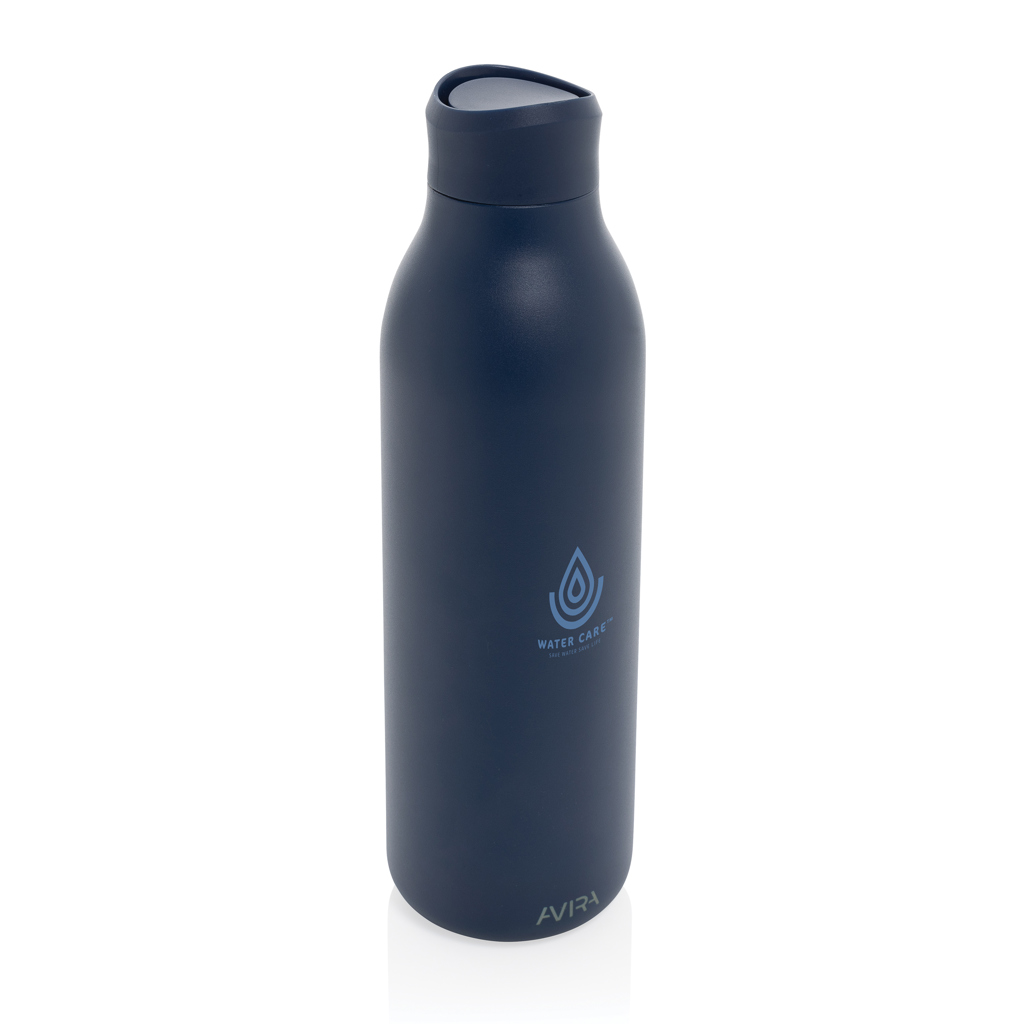 Avira Alok 360 Klick-Wasserflasche aus RCS rec. Stahl, 600ml