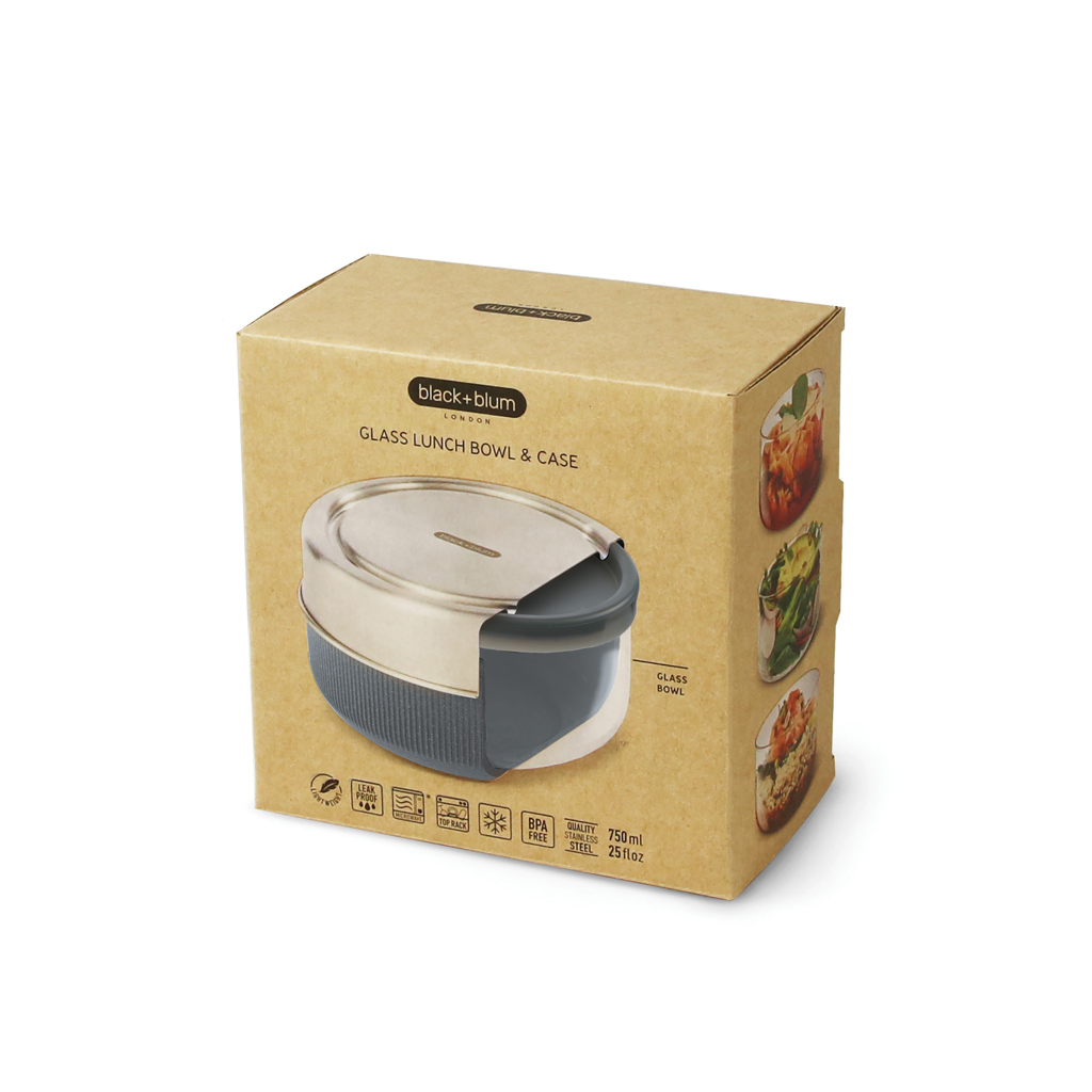 Black+Blum Glass Lunch Bowl 750ml Black+Blum Glass Lunch Bowl 750ml