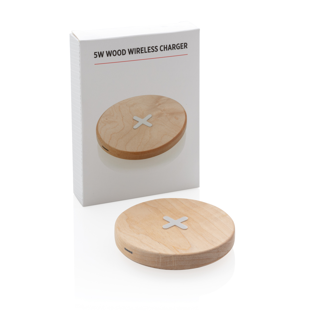5W Wirless-Charger aus Holz