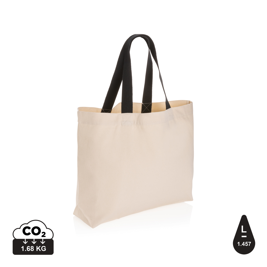 Impact Aware™ 240g/m² große Tasche aus rCanvas, ungefärbt