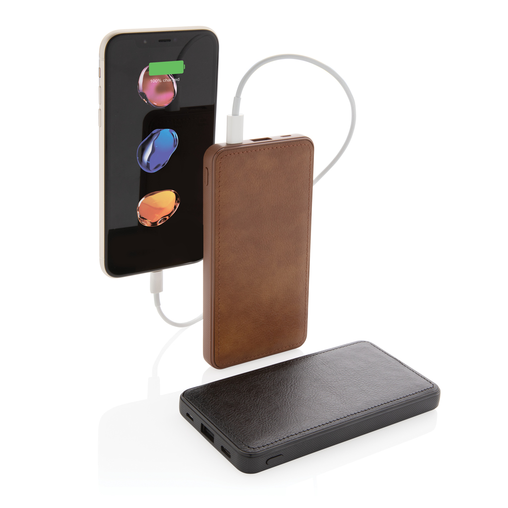 Tusca 10.000 mAh PU Powerbank Tusca 10.000 mAh PU Powerbank