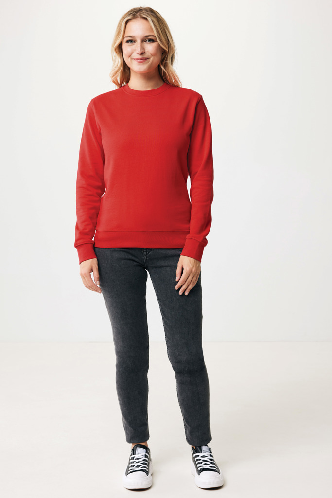 IQONIQ Zion Rundhals-Sweater aus recycelter Baumwolle IQONIQ Zion Rundhals-Sweater aus recycelter Baumwolle