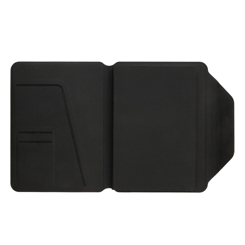 Teri AWARE™ A5 Portfolio aus RPET und Walnuss