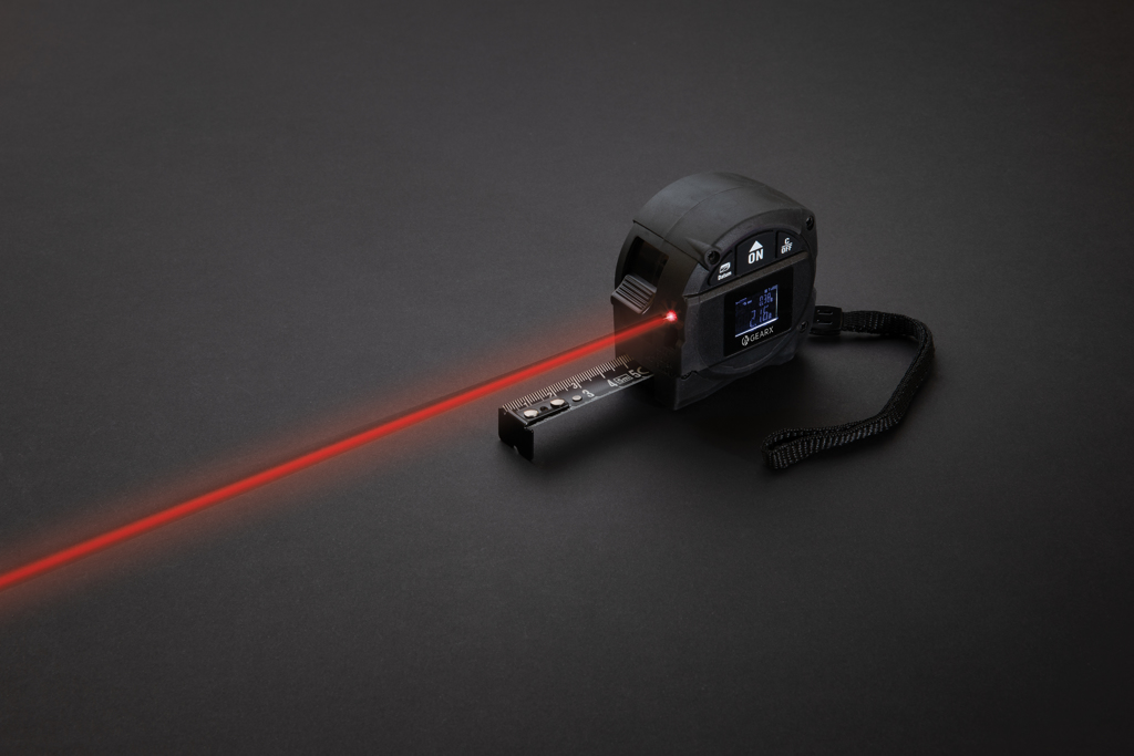 Gear X 5m Maßband mit 30m Laser