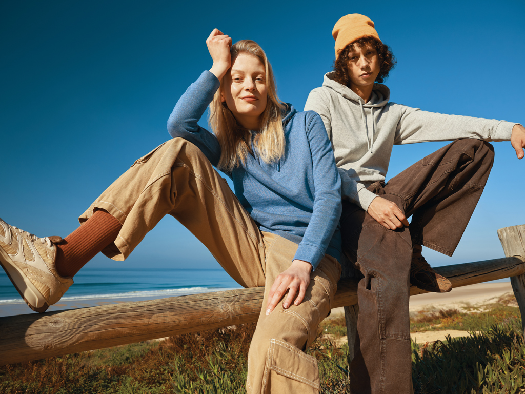 IQONIQ Torres ungefärbter Hoodie aus recycelter Baumwolle IQONIQ Torres ungefärbter Hoodie aus recycelter Baumwolle