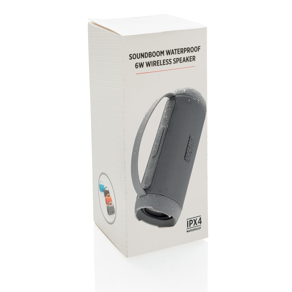 Soundboom wasserdichter 6W kabelloser Lautsprecher