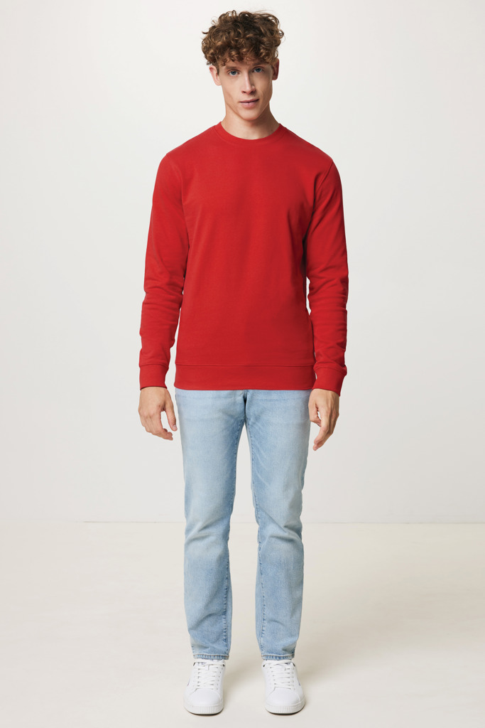 IQONIQ Zion Rundhals-Sweater aus recycelter Baumwolle IQONIQ Zion Rundhals-Sweater aus recycelter Baumwolle