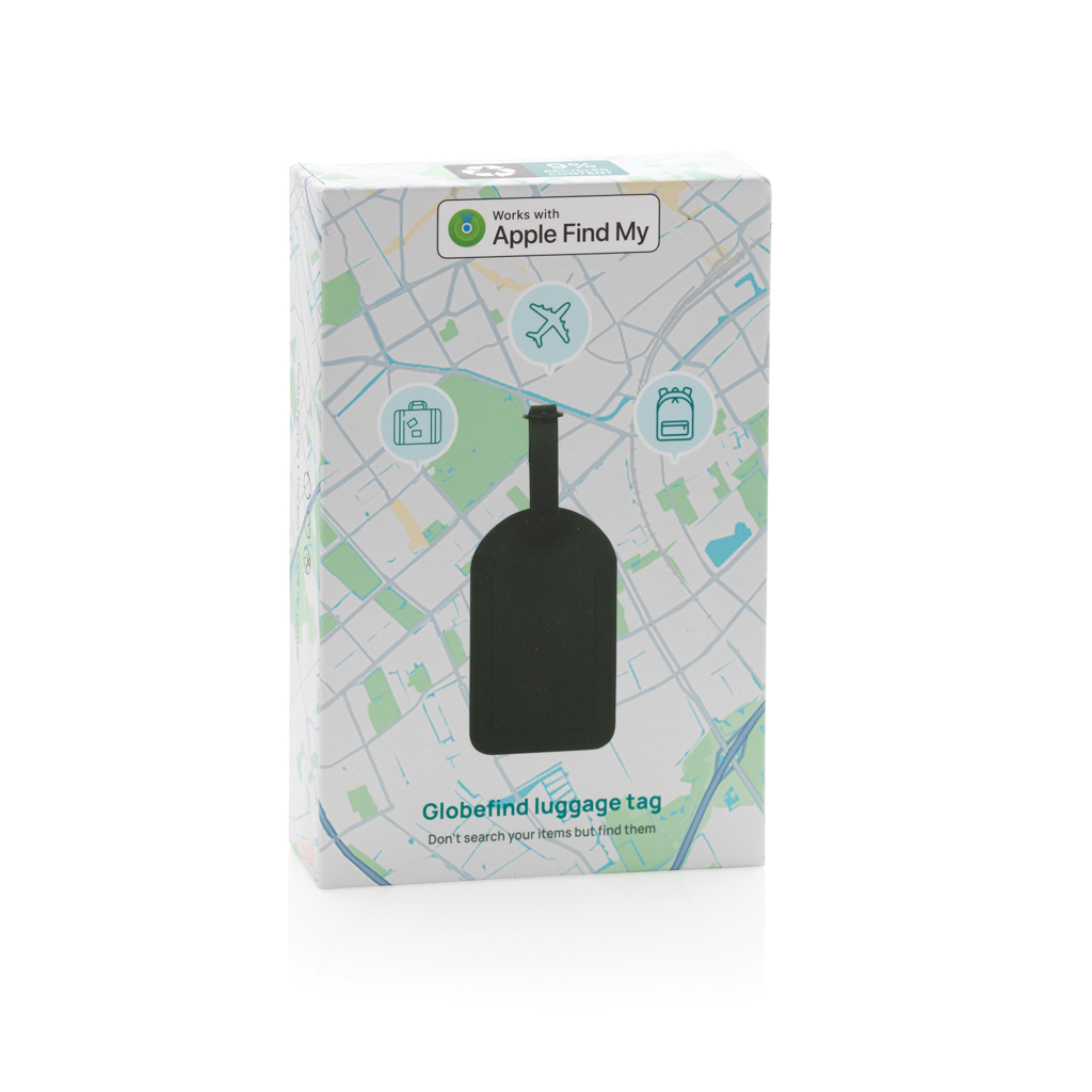 Globefind RCS rPolyester Anhänger mit weltweiter Ortung