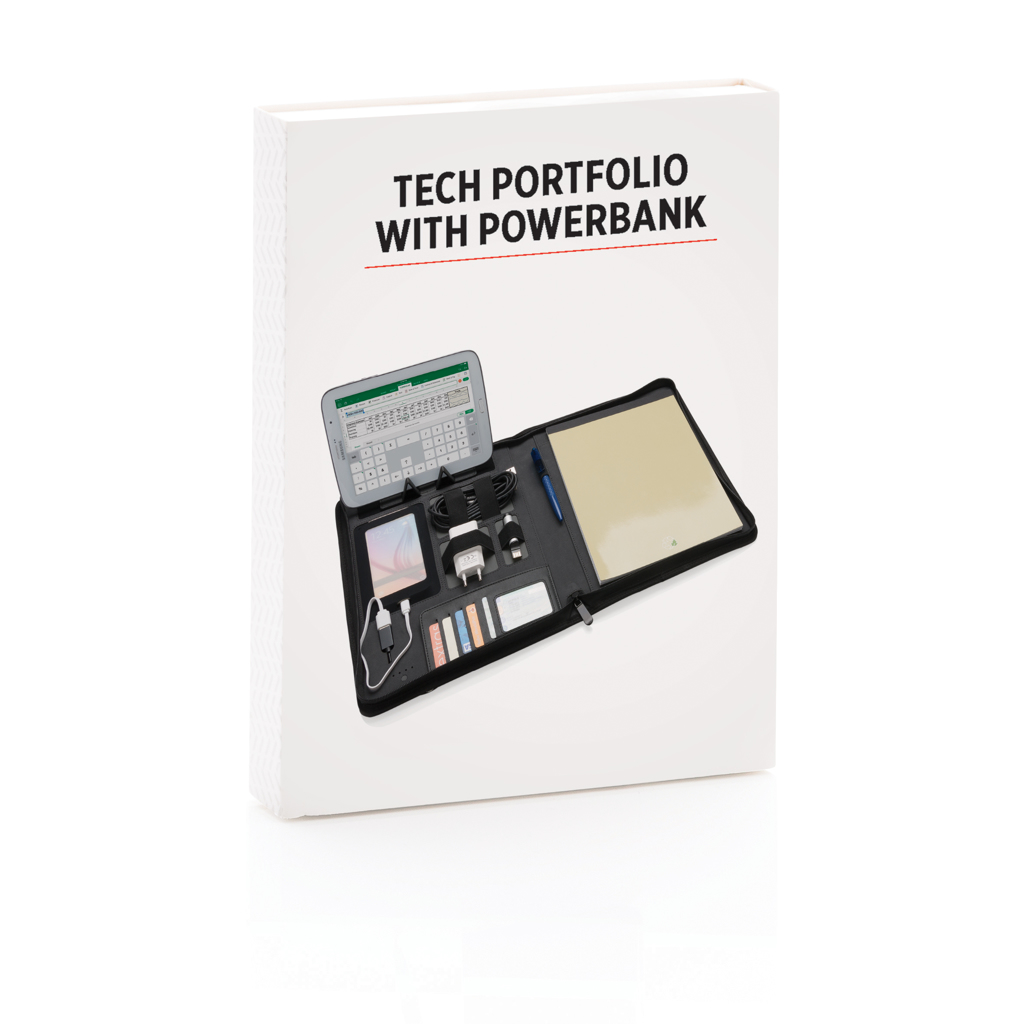 Tech Portfolio mit Powerbank